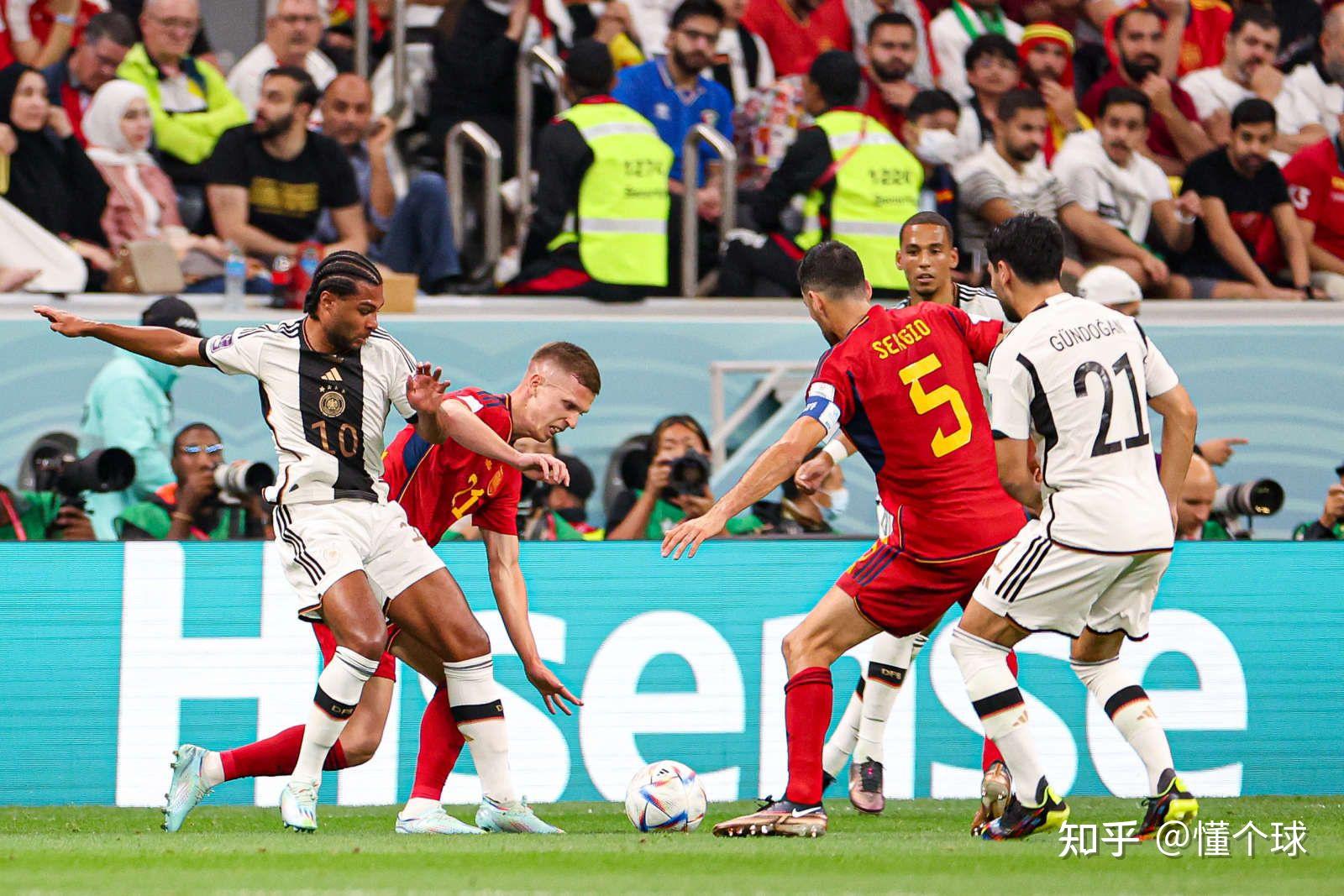 西班牙在卡塔尔世界杯第二场比赛跟德国队1比1战平